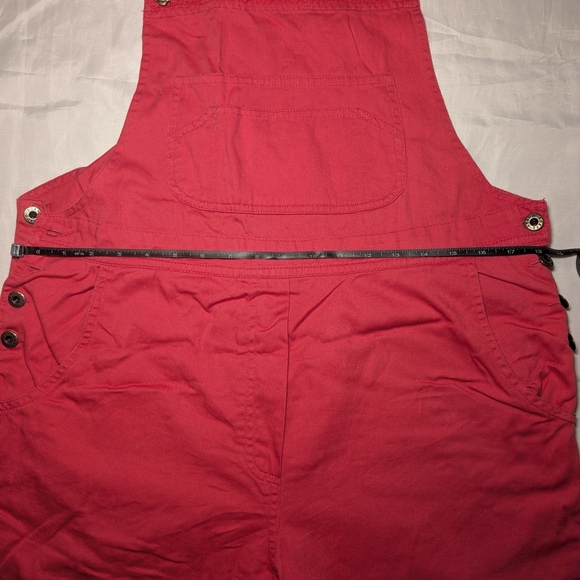 Pink Cotton Overalls With Embroidery - Picture 2 of 6